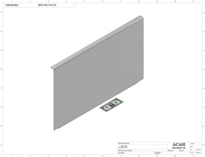 Bottle Reject Model BR3100-75 part BR3100-75-012