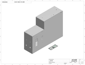Semi Automatic Single Head Cap Tightener – Model AS16-108E-V16-VBR, by Acasi Machinery Inc.