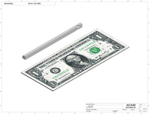 Semi-Automatic single cap tightener, model AS-CS16, Assy AS16-130-VBR, by Acasi Machinery Inc.