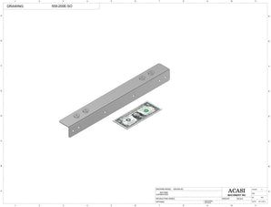 Automatic plastic and metal bottle unscrambler machine, model TruSort-SO, Part 559-200E-SO, by Acasi Machinery Inc.