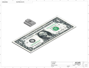 Automatic plastic and metal bottle unscrambler machine with 48 inches bowl, model BU7100, Part BU7000-03-015, by Acasi Machinery Inc.