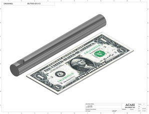 Automatic plastic and metal bottle unscrambler machine with 48 inches bowl, model BU7100, Part BU7000-05-012, by Acasi Machinery Inc.
