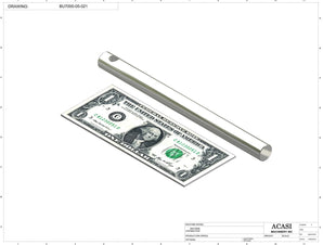 Automatic plastic and metal bottle unscrambler machine with 48 inches bowl, model BU7100, Part BU7000-05-021, by Acasi Machinery Inc.