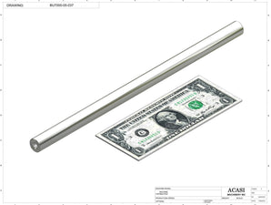 Automatic plastic and metal bottle unscrambler machine with 48 inches bowl, model BU7100, Part BU7000-05-037, by Acasi Machinery Inc.