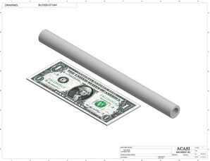 Automatic plastic and metal bottle unscrambler machine with 48 inches bowl, model BU7100, Part BU7000-07-044, by Acasi Machinery Inc.