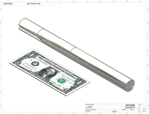 Automatic plastic and metal bottle unscrambler machine with 48 inches bowl, model BU7100, Part BU7100-03-105, by Acasi Machinery Inc.