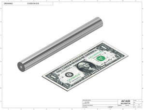 Automatic  variable speed power straight, curve and custom bottle sanitary conveyor, Part CV200-04-016 by Acasi Machinery Inc.,