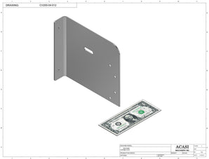 Automatic  variable speed power straight, curve and custom bottle sanitary conveyor, Parts CV200-04-012  by Acasi Machinery Inc.,