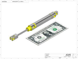 Bottle Reject System 1900-002 Component SR-042-DPY_F_D-166-3, by Acasi Machinery Inc.