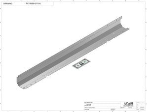 T Cork Push Capper, model - PC1-8000, Part PC1-8000-01-016, by Acasi Machinery Inc.