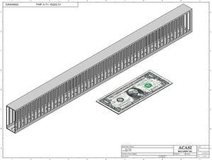 Semi-Automatic Electronic Net Weight Filling Machine - Model PWF-1S Part PWF-A-T1-1022G-01