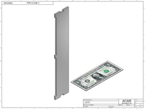Semi-Automatic Electronic Net Weight Filling Machine - Model PWF-1S Part PWF-S-538E-C