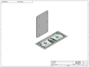 Semi-Automatic Electronic Net Weight Filling Machine - Model PWF-1S Part PWF-S-540