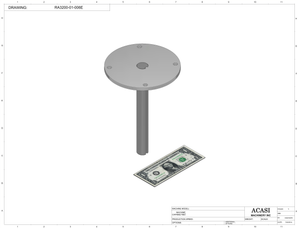 Rotary Table Part RA3200-01-006E By Acasi Machinery