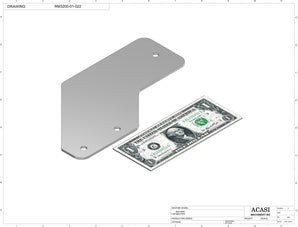 Rotary Mid Overflow Backup Table Model RM 3200 Part RM3200-01-022, by Acasi Machinery Inc.