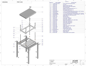 Semi-Automatic Electronic Net Weight Filling Machine - Model PWF-1S Parts