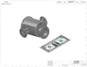 Semi automatic 1 gear pump filler machine individual filling volume and speed adjusment high viscocity liquid products model TruPump 1S Assy PUM2400-01-006E by Acasi Machinery Inc