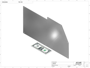 Semi automatic 1 gear pump filler machine, individual filling volume and speed adjusment, high viscocity liquid products, model TruPump 1S, Part 750-160, by Acasi Machinery Inc.