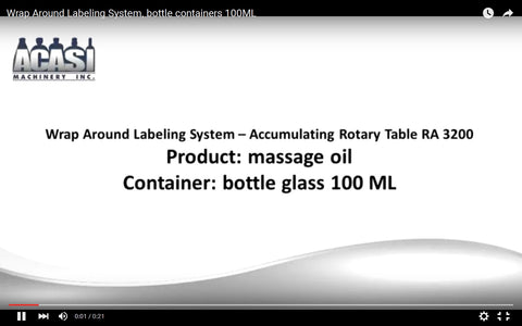Wrap Around Labeling System, Model 300 C Videos