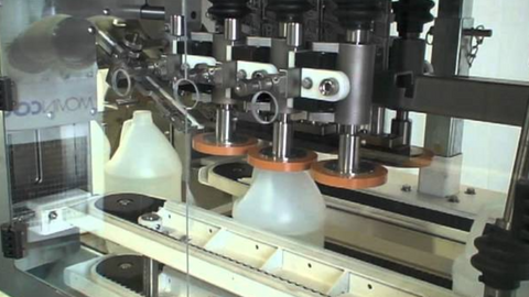 Automatic Inline Bottle Capping Machine Model TruCap-X-WFall Videos