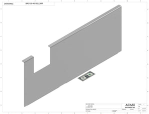 Bottle Reject Model BR3100-45 part BR3100-45-002_MIR