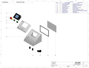 Bottle Reject Model BR3100-45 - Parts | Control Panel