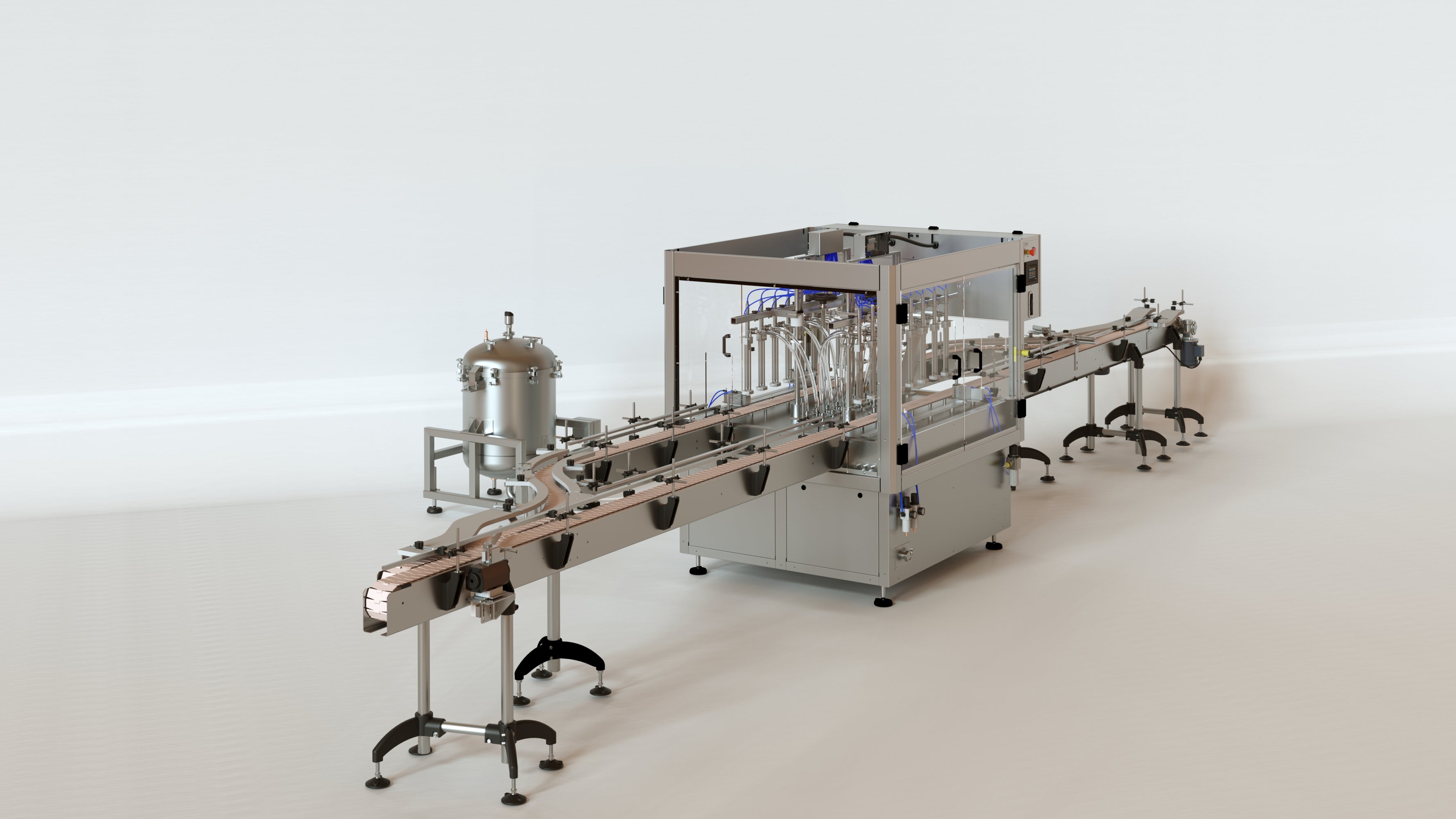 Automatic Dual Lane Flow Meter Filling Machine, model FMF-12000-DL, by ...