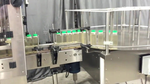 Automatic Inline Bottle Capping Machine Model TruCap-X-WFall Videos