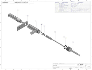 Piston Filler Standard Nozzles - Parts