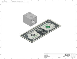 Piston Bottle Filler Part PIS-COM-01-036-316-SS