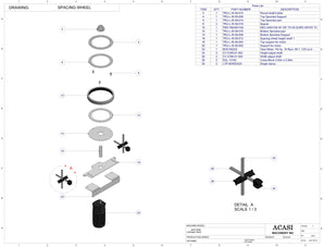 Inline Bottle Cap Tightener Model-TruCap | Spacing Wheel System