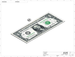 Automatic inline pressure overflow bottle filler machine, low viscosity, Component 10FNMSS, by Acasi Machinery