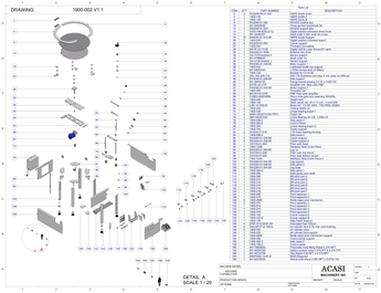 Bottle Reject System - Model 1900-002 V1.1 | Structure By Acasi Machinery
