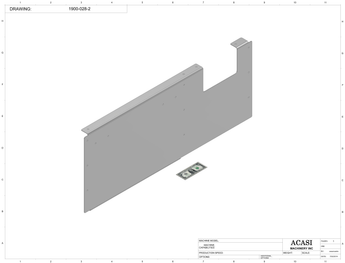 Bottle Reject Part 1900-028-2 By Acasi Machinery