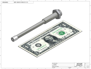 Overflow Nozzle Standard Assy NOF-0625-01-012E-01-V1.0