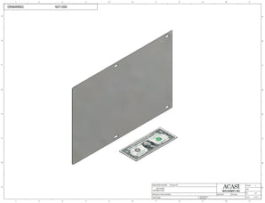Automatic plastic and metal bottle unscrambler machine with 48 inches bowl, model TruSort-48, Part 507-050, by Acasi Machinery Inc.
