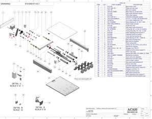 Piston Filler - Model Trupiston-8-Hor-Parts