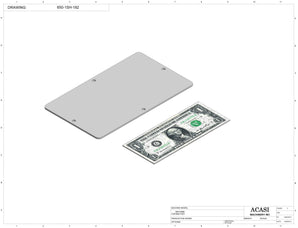Automatic inline miniature piston filler machine, Part 650-1SH-182 by Acasi Machinery Inc.