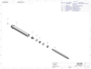 Miniature Piston Filler- Model MiniPiston-4 | 0.895 Inches Piston