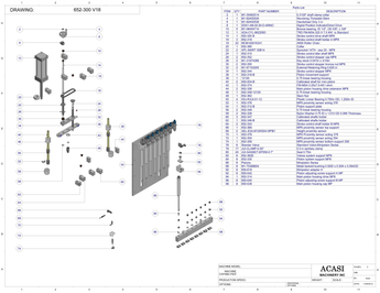 Miniature Piston Filler- Model MiniPiston-8 | Piston Movement By Acasi Machinery