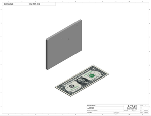 Miniature Piston Filler Part 652-507 JIG By Acasi Machinery