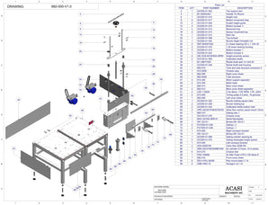 Piston Filler - Model Trupiston-8-Hor-Parts