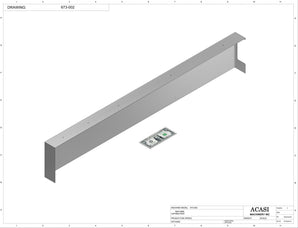 Automatic inline 8 pistons filler machine high-precision, electrically-driven ball screw movement, high viscocity liquid products, Part 673-002, by Acasi Machinery Inc.