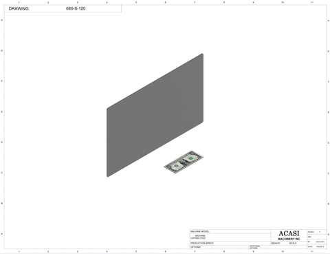 Piston Filler - Model Trupiston 8 SERVO Part 680-S-120 By Acasi Machinery