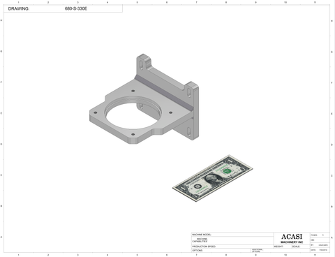 Piston Filler - Model Trupiston 8 SERVO Part  680-S-330E