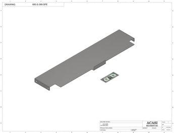 Piston Filler - Model Trupiston 8 SERVO Part 680-S-368-SPE By Acasi Machinery