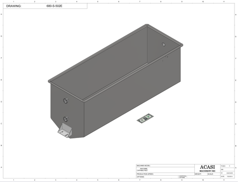 Piston Filler - Model Trupiston 8 SERVO Part 680-S-502E By Acasi Machinery