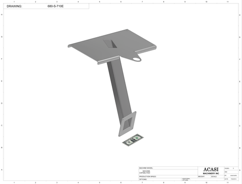 Piston Filler - Model Trupiston 8 SERVO Part 680-S-710E By Acasi Machinery