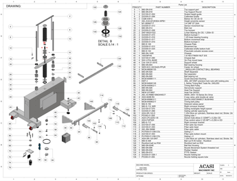 Piston Filler - Model Trupiston 10 GL SERVO  Assy 686-SN-900 By Acasi Machinery