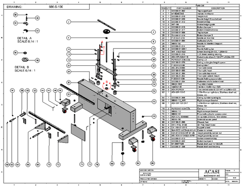 Piston Filler - Model Trupiston 10 GL SERVO  Assy 686-S-100 By Acasi Machinery